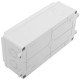 Caja de superficie rectangular IP66 libre de halógenos LSZH 120x225x80mm