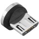 Conector USB tipo micro USB magnético