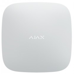 Ajax Hub - central de alarma grado 2 - Ethernet, 2G y transmisión de vídeo - blanco