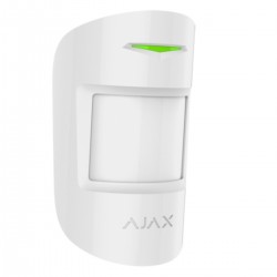 Ajax MotionProtect Plus - Detector PIR doble tecnología antimascotas Certificado grado 2 - blanco