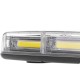 Luz de Advertencia o Emergencia LED COB estroboscópica de color blanco con enchufe para mechero con interruptor on/off