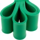 Banda elástica de resistencia verde para ejercitar la musculatura de 56 kg