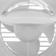 Ventilador de escape, extractor de aire de 175 mm de diámetro, con válvula antirretorno, para baño lavabo cocina trastero garaje