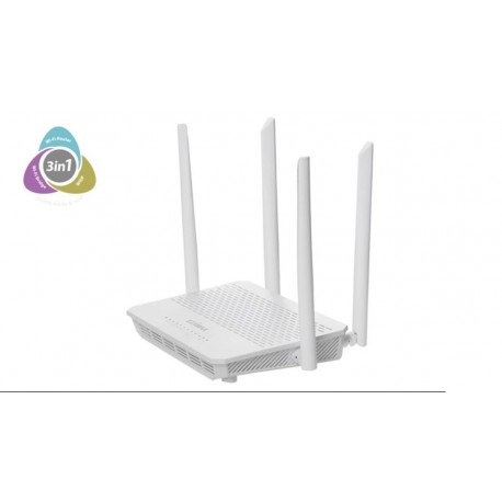 Router Wireless BR-6478AC 3in1 AC1200 Dual Band 300/867Mbps 802.11a/b/g/n blanco