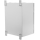 Caja de distribución eléctrica metálica con protección IP54 para fijación a pared 400x600x250mm
