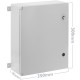 Caja de distribución eléctrica de plástico ABS con protección IP65 350x500x195mm