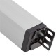 Regleta de enchufes de PVC para armario rack 19” 1U con 9 IEC C13 negros y carcasa gris