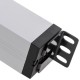 Regleta de enchufes de PVC para armario rack 10” 1U con 3 Schuko blancos e interruptor