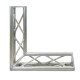 Truss triangular de aluminio plata 150mm ángulo 90-grados tipo-2