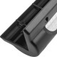 Protector de plástico reflectante de 89 cm para esquinas en color negro y blanco