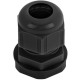 Prensaestopas de poliamida PG13,5 negro