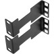 Brackets adaptadores de profundidad para armario rack pack de 2 unidades