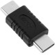 Adaptador USB 3.1 de tipo C macho a macho