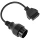 Cable de diagnóstico OBD2 38 pin macho compatible con automóvil Iveco