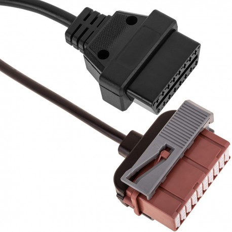 Cable de diagnóstico OBD2 30 pin macho compatible con automóvil del Grupo PSA
