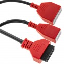Cable de diagnóstico OBD2 doble macho 16 y 32 pin compatible con Nissan y máquina Autel