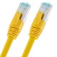 Cable de red ethernet 2m LAN SFTP RJ45 Cat. 7 Amarillo