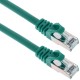 Cable de red ethernet LAN STP RJ45 Cat.6a verde 25cm