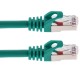 Cable de red ethernet LAN STP RJ45 Cat.6a verde 50cm