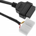 Cable de diagnóstico OBD2 a DB 26 pin compatible con Tesla