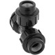 Pack de 5 unidades conexión T de polietileno 20 mm x 1/2“ para sistema de riego