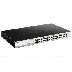 Switch D-Link Web Smart DGS-1210-28P - Gestionable - 24x10/100/1000 PoE + 4SFP