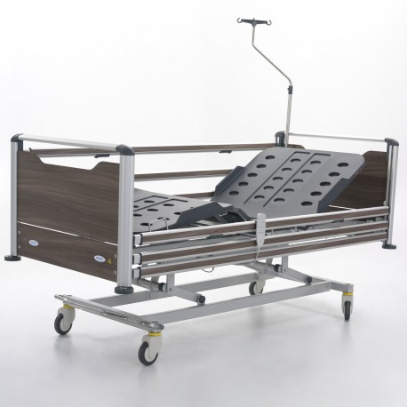 Cama hospitalaria para paciente Nitrocare HB 3230 de tres motores con superficie de acostado ABS
