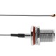 Cable coaxial 1.13 mm 30cm (U.FL-Hembra/N-Hembra)