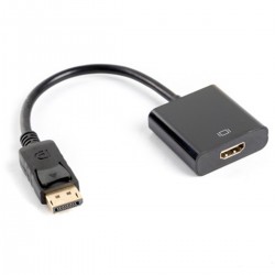 Cable adaptador de Lanberg mini Displayport macho a HDMI-A hembra 10 cm