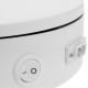 Base giratoria eléctrica de 40 cm. Plataforma rotatoria de color blanco
