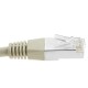 Cable de red ethernet Cat. 5e FTP de 25 m de color gris