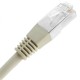 Cable de red ethernet Cat. 5e FTP de 25 m de color gris