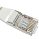 Cable de red ethernet RJ45 LSHF UTP categoría 6a gris 30m