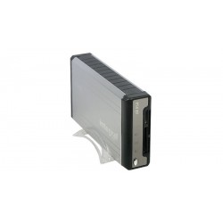 Caja externa 3.5" con lector de tarjetas USB
