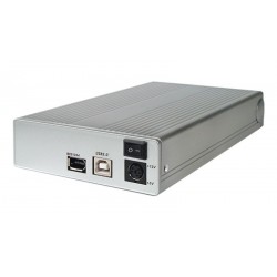 Caja externa KEPLER dispositivos IDE 3,5" USB 2.0 y FireWire