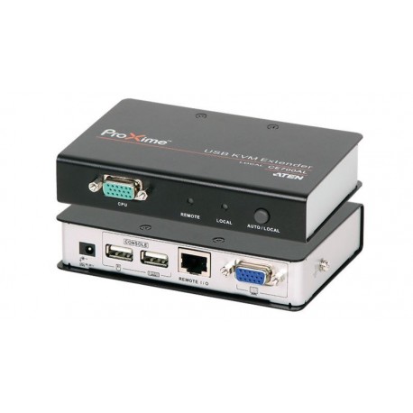KVM USB 1 puesto por UTP Cat 5e 1280 x 1024 a 150 m