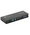KVM PS2 1 puerto por cable de red Cat 5e hasta 300m con audio y RS-232