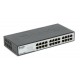 Switch D-Link 24 puertos 10/100 Mbps para oficina/rack 19"