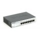 Switch 8 puertos PoE D-Link Web Smart 10/100 Mbps con gestión