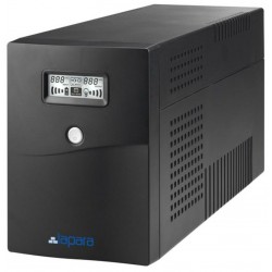 SAI Lapara 1500VA / 900W, in-LINE, 2x Schuko, 2x IEC, USB, RJ11, LCD