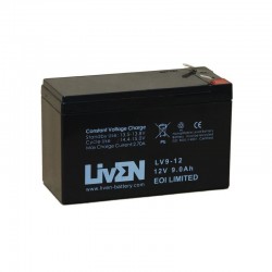 Batería AGM de 12V y 9Ah LivEN