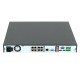 NVR IP 16 canales 4K 2x SATA con 16 canales audio+HDMI+VGA+LAN+2xUSB PTZ IP/PoE